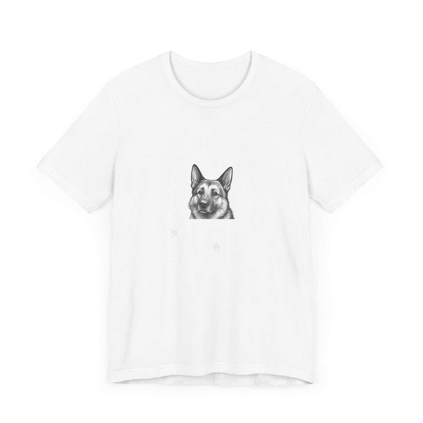 German Shephard Custom T-Shirt Shephard Life Loud Loyal Legendary