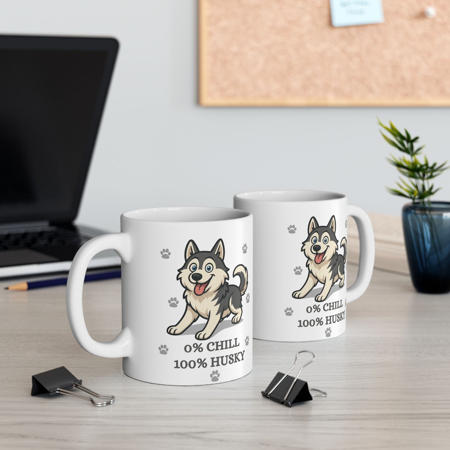 Siberian Husky Coffee Mug Gift Husky Lover Gift for Birthday Gift for Mother's Day