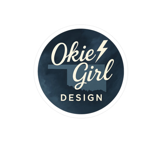 Okie Girl Design Brand Kiss-Cut Vinyl Decals