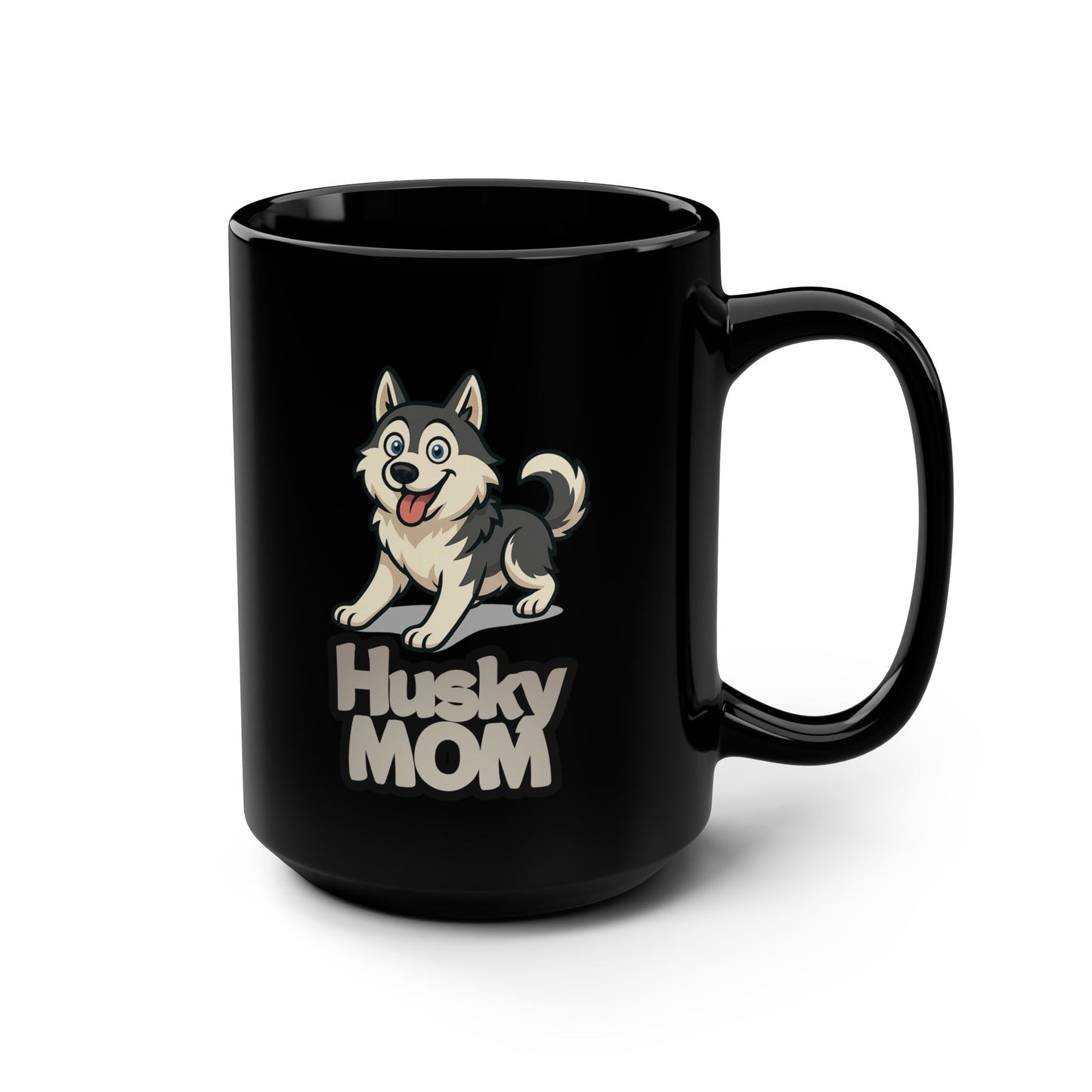 Husky Mom Coffee Mug 15oz Cute Dog Lover Gift Pet Owner Present Birthday Mother's Day Animal Lover Accessory