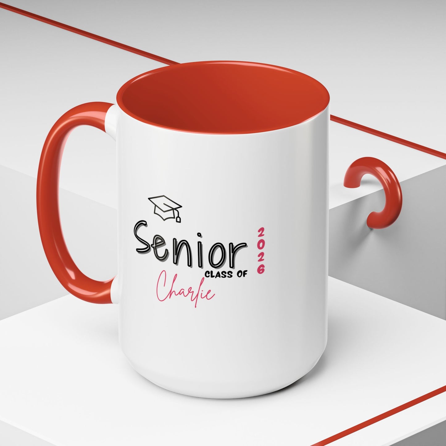 Class of 2026 Personalized Graduation Coffee Mug 11oz 15oz Gift for Graduate Custom Senior Class of 2026 Mug Gift Unique Gift for Graduates Coffee Lover's Mug Keepsake