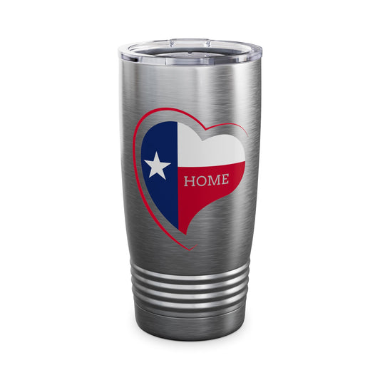 Texas Home Tumbler, 20oz - Perfect Gift for Home Lovers, Texas Pride, Travel Mug, Personalized Beverage Container