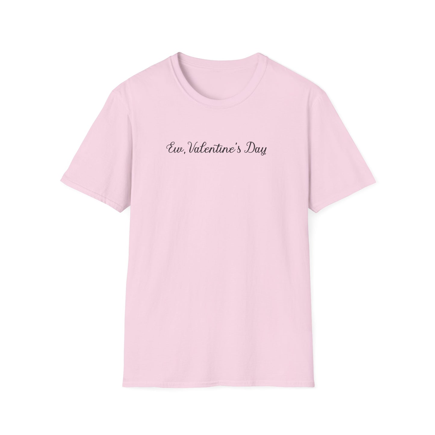 Ew, Valentine’s Day Gothic Script Valentine's Anti-Valentine Tee