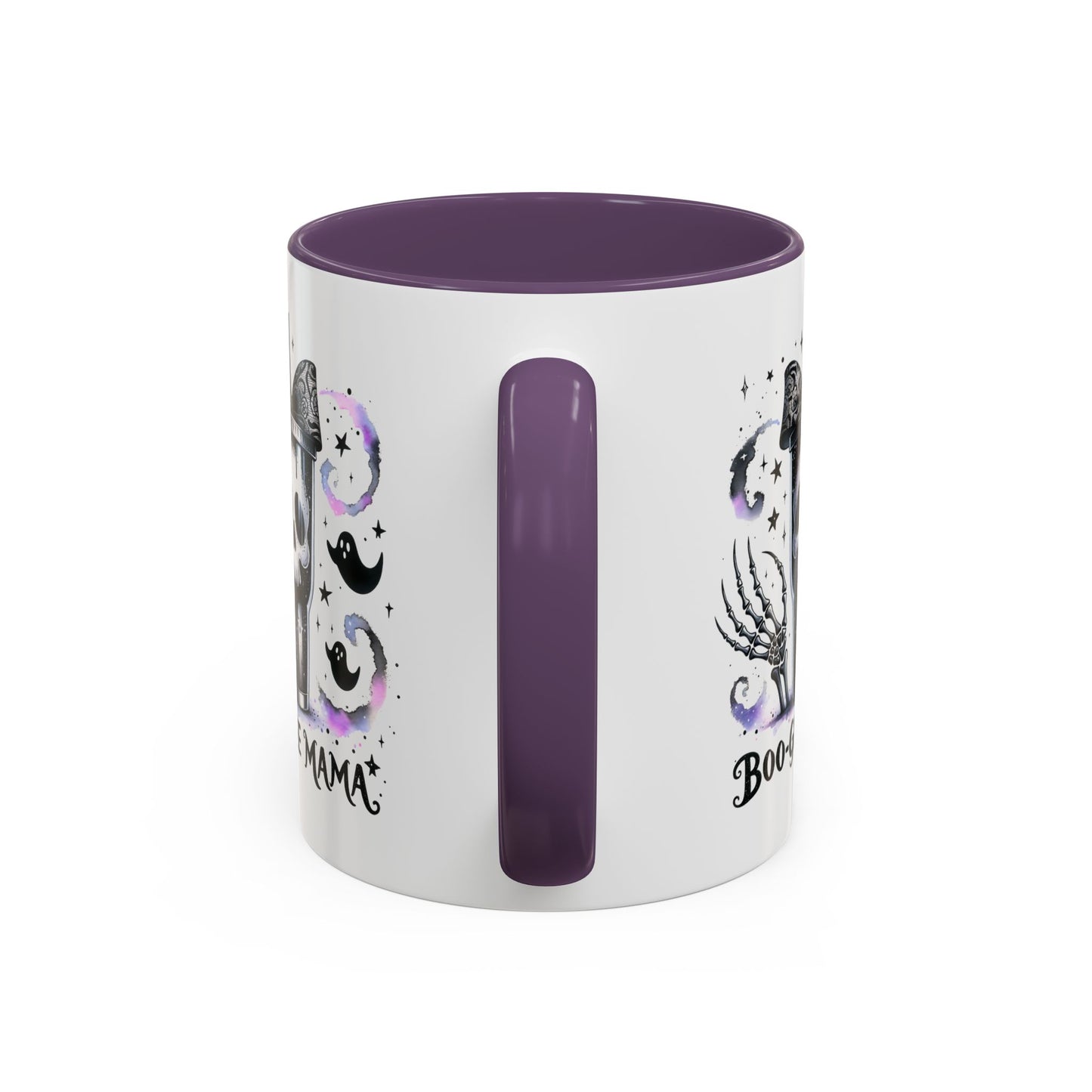 Boo-Gee Mama Spooky Halloween Coffee Mug, Boo-Gee Mama Drinkware, Cute Skeleton Mug, Witchy Gift for Moms, Unique Coffee Cup