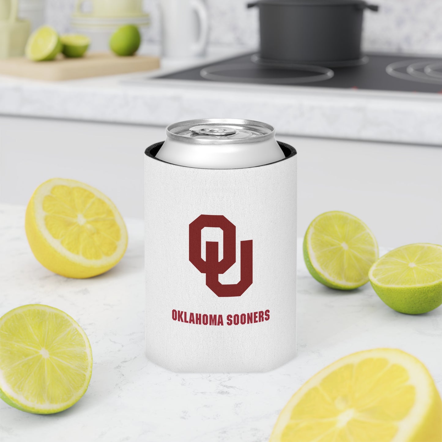 Oklahoma Sooners Koozie Gift OU Sooners Gift Game Day Gift for Sooners Fan