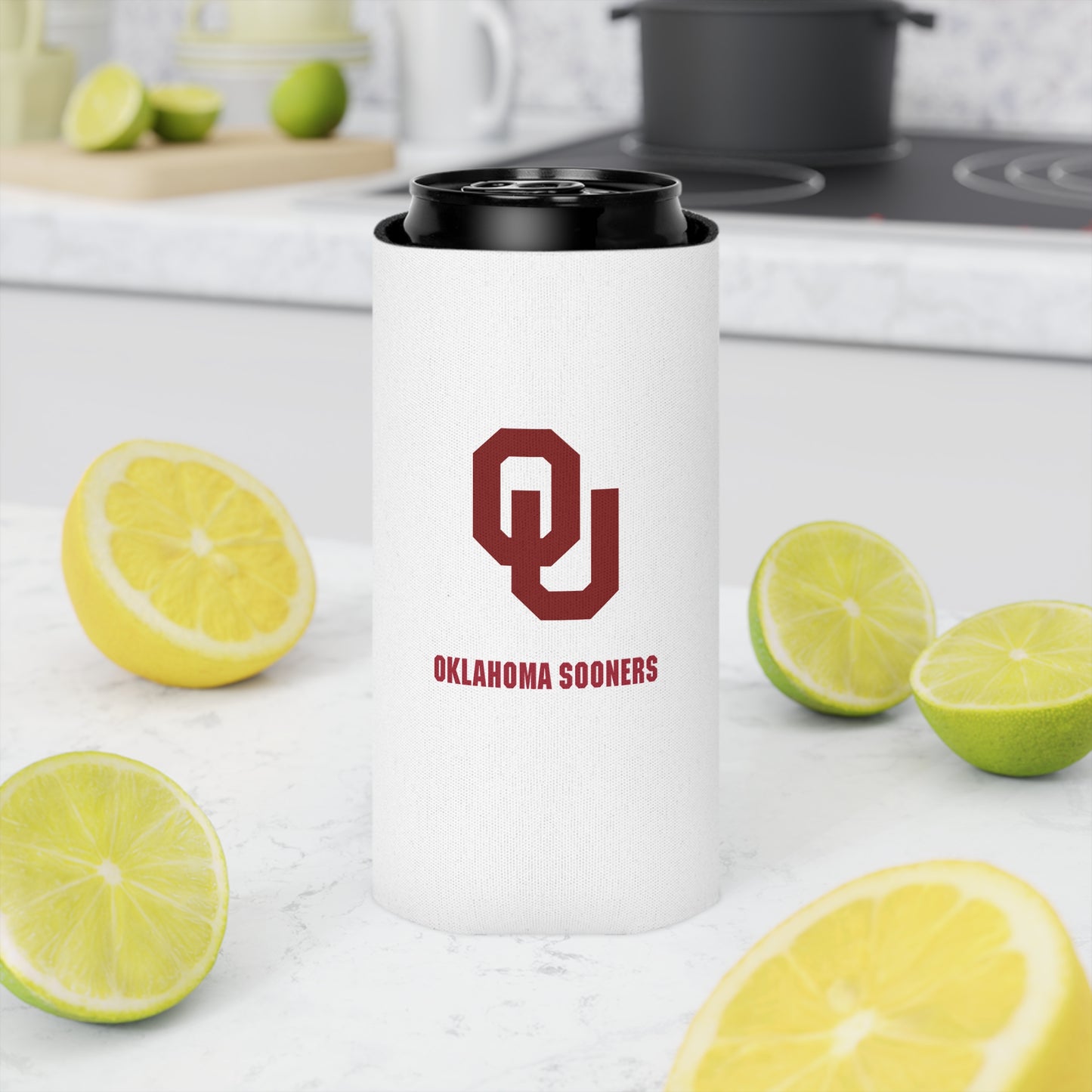 Oklahoma Sooners Koozie Gift OU Sooners Gift Game Day Gift for Sooners Fan