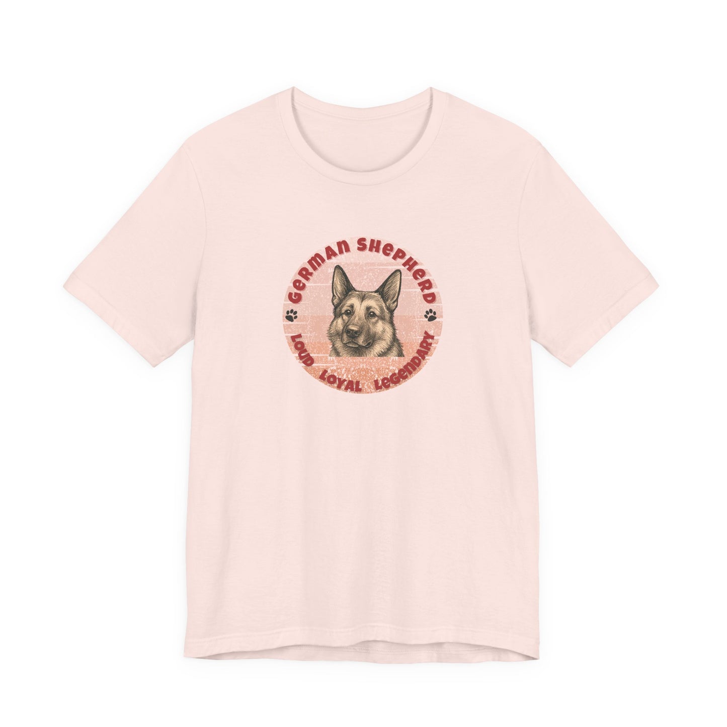 German Shepherd Lover Dog Lover Gift, Pet Owner Shirt, Birthday Gift for Dog Lovers, Animal Rescue Support Tee