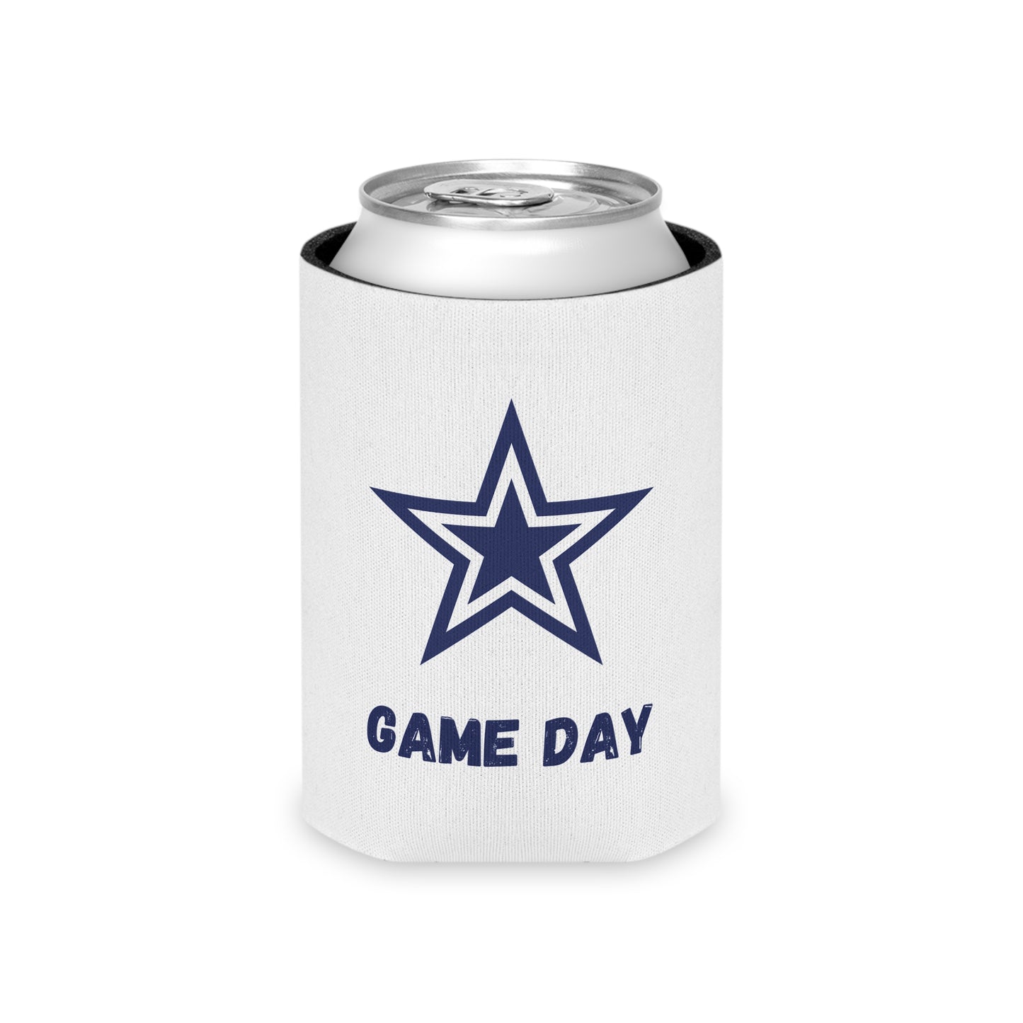 Dallas Koozie Game Day Can Cooler, Football Fan Gift, Party Beverage Cooler, Outdoor Event Accessory, Tailgate Essentials, Sports Celebration