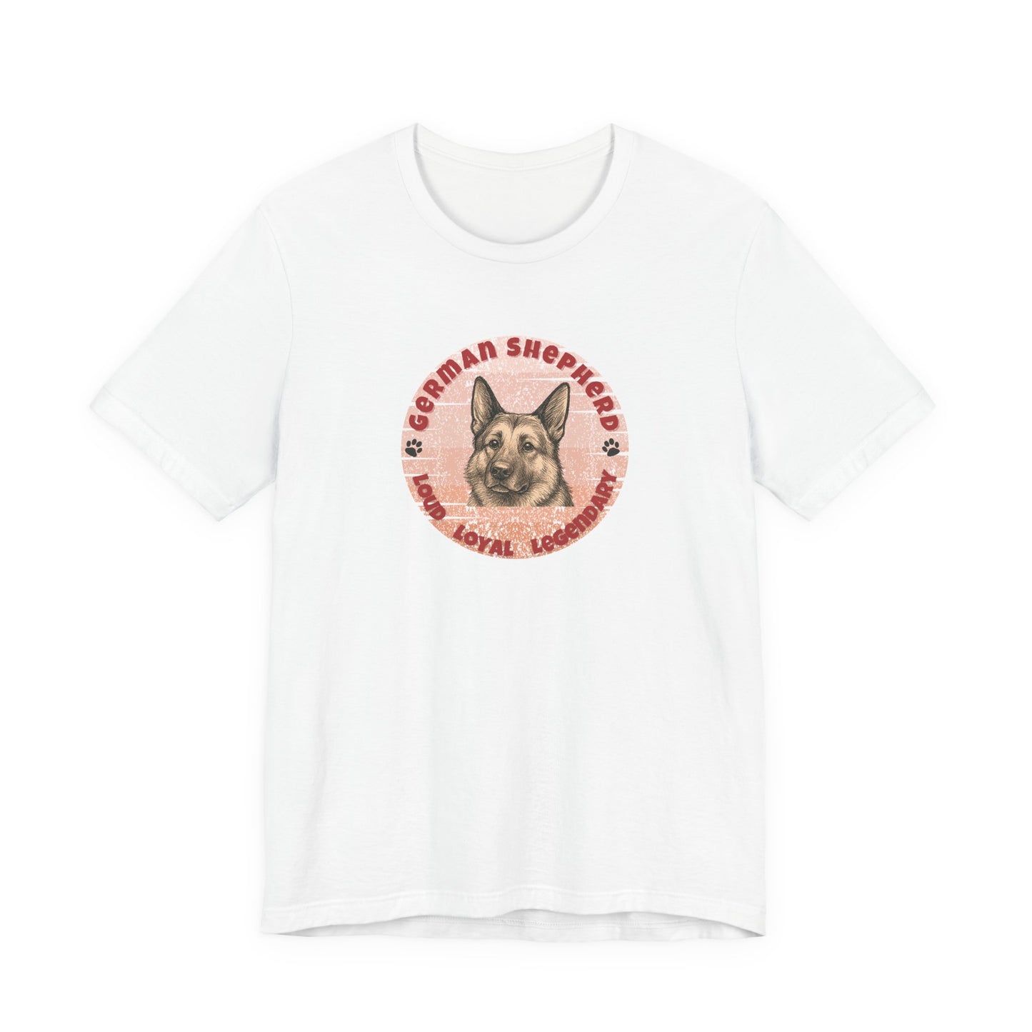 German Shepherd Lover Dog Lover Gift, Pet Owner Shirt, Birthday Gift for Dog Lovers, Animal Rescue Support Tee