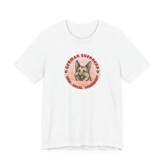 German Shepherd Lover Dog Lover Gift, Pet Owner Shirt, Birthday Gift for Dog Lovers, Animal Rescue Support Tee