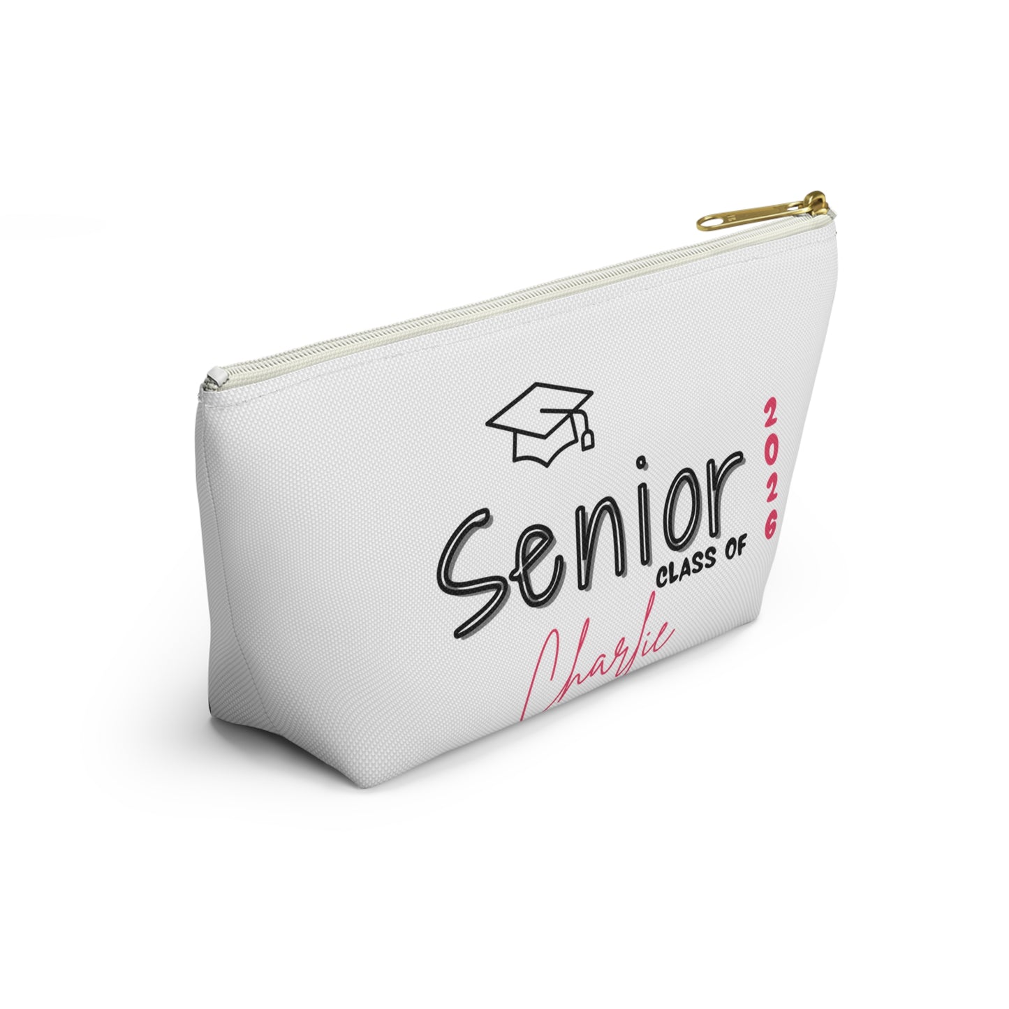 Senior Class of 2026 Personalized Graduation Pouch Senior Class of 2026 Cosmetic Bag Custom Makeup Organizer Unique Gift for Graduates
