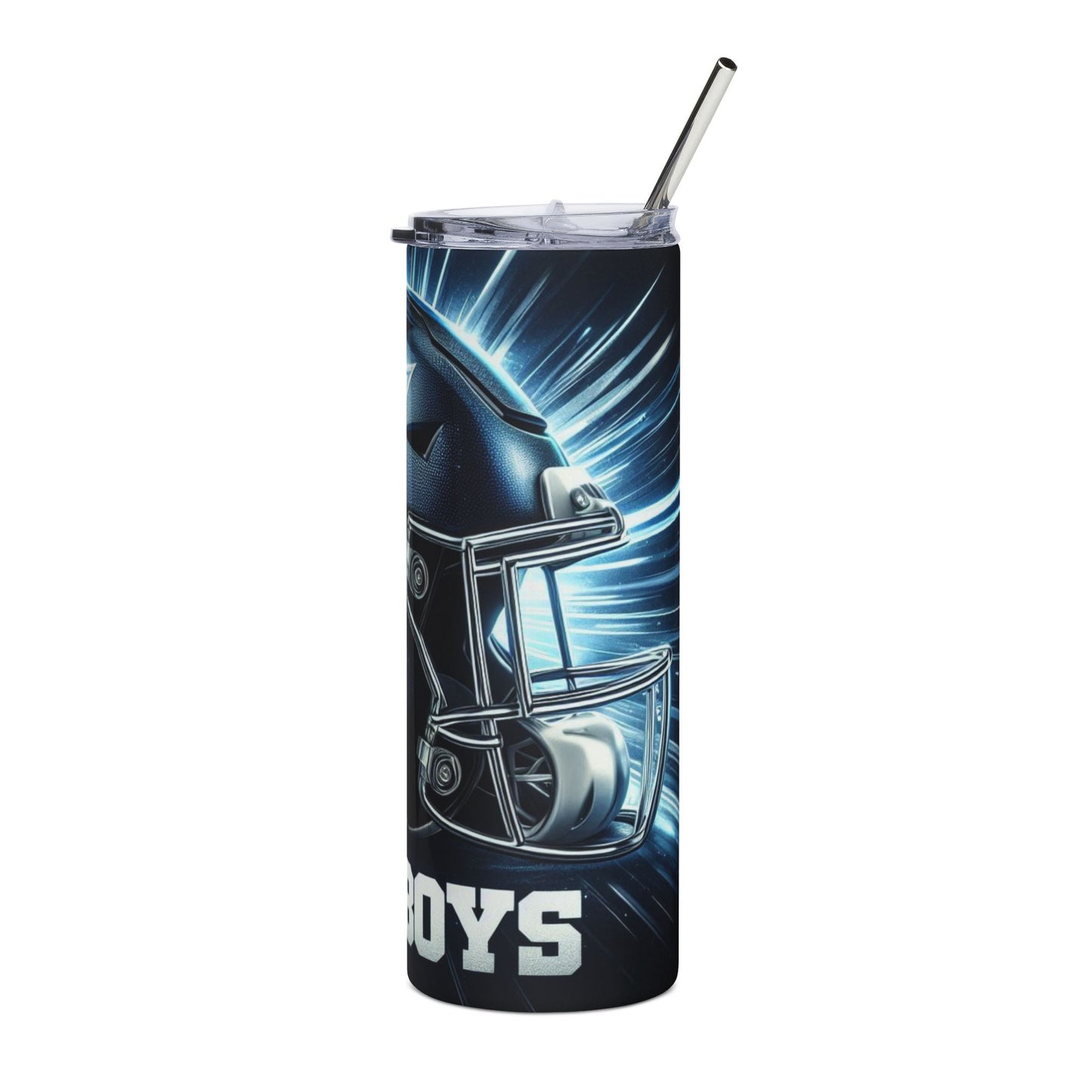 Dallas Cowboys Stainless Steel Tumbler 20oz, NFL Team Cup, Football Drinkware, Game Day Accessory, Sports Gift