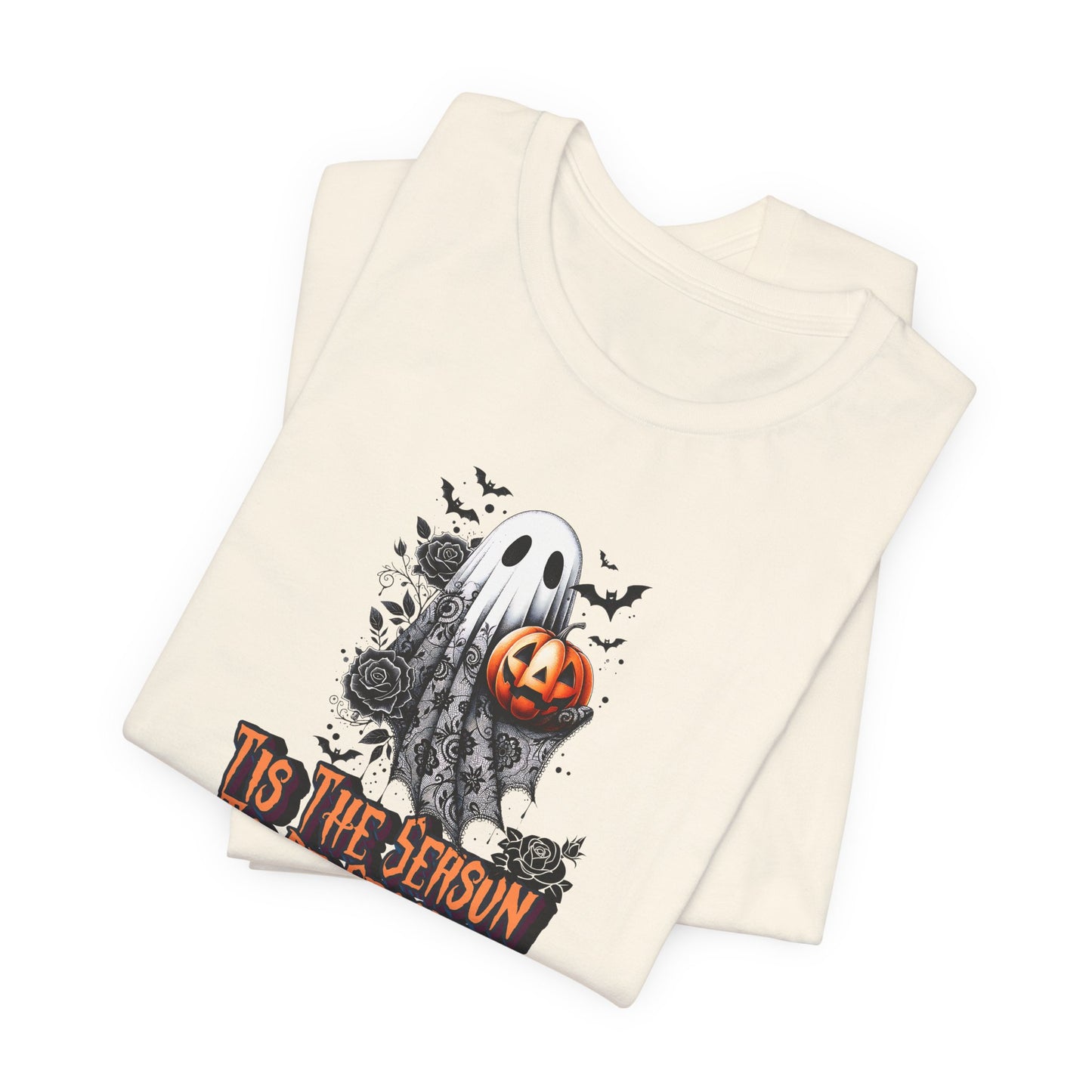 Tis the Season to Be Spooky Halloween Ghost Tee Spooky T-Shirt Halloween Costume