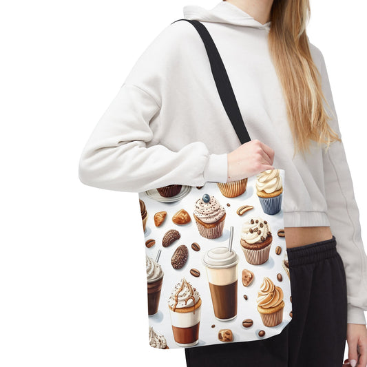 Coffee & Cupcake Tote Bag