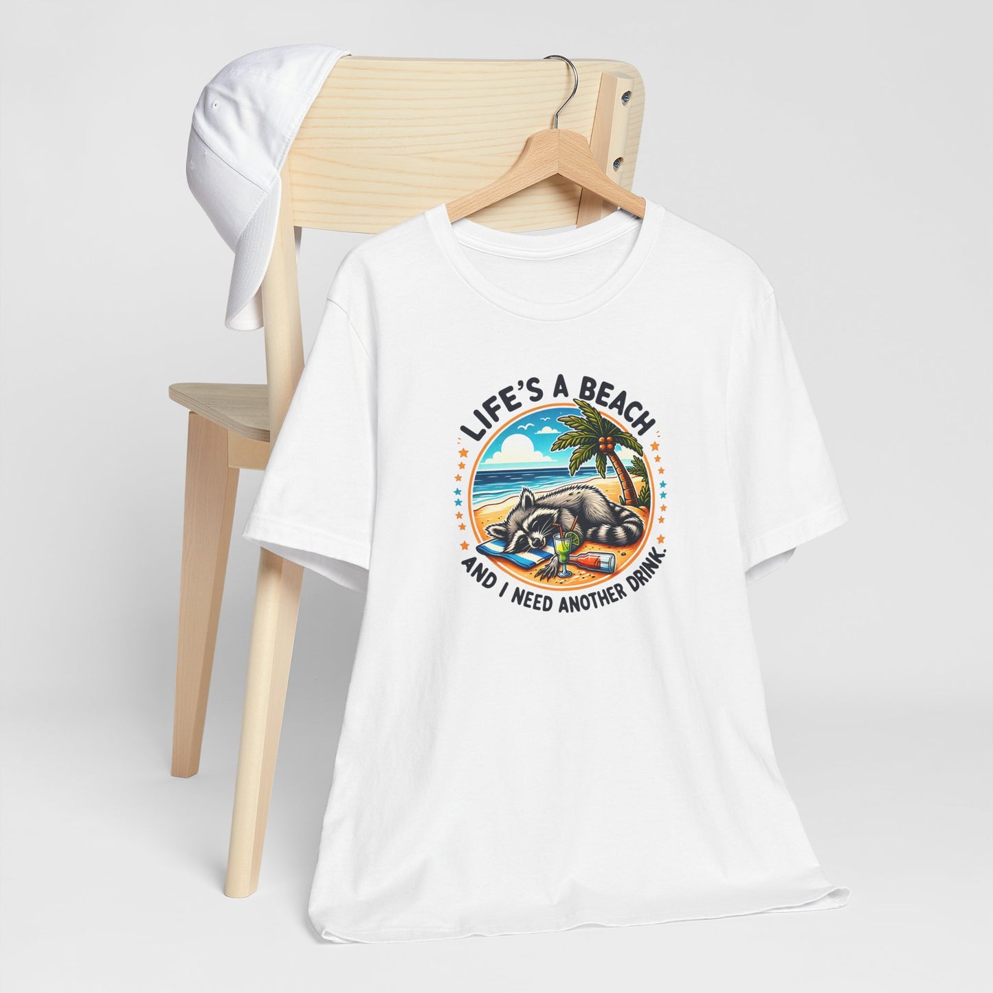 Life's a Beach and I Need Another Drink T-Shirt Gift for Her Beach Day Gift for Her Vacation T-Shirt Gift for Beach Lovers