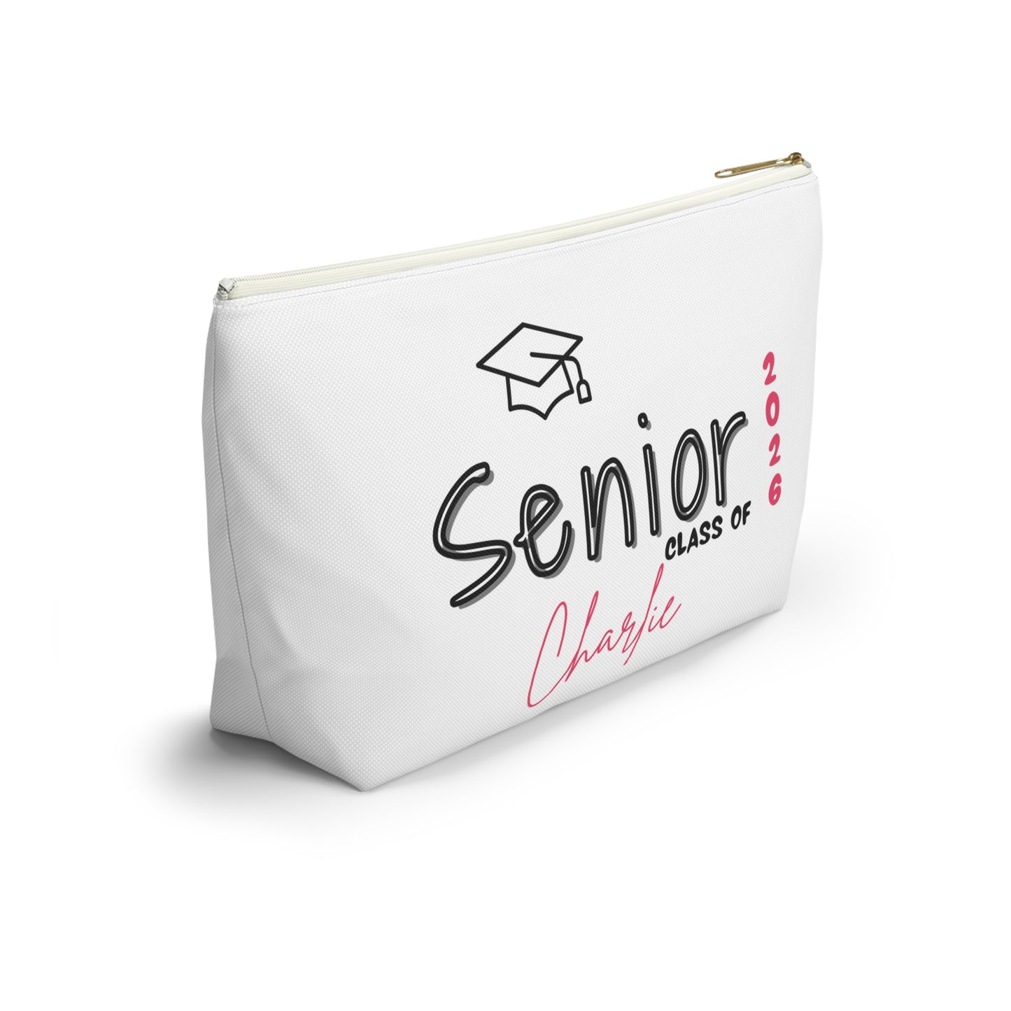 Senior Class of 2026 Personalized Graduation Pouch Senior Class of 2026 Cosmetic Bag Custom Makeup Organizer Unique Gift for Graduates