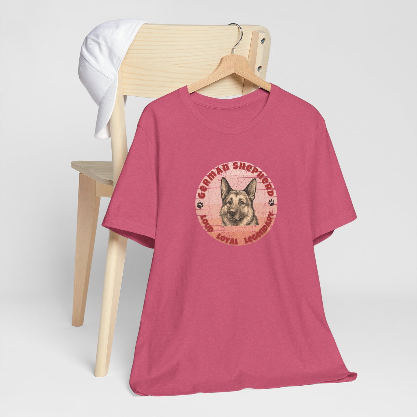German Shepherd Lover Dog Lover Gift, Pet Owner Shirt, Birthday Gift for Dog Lovers, Animal Rescue Support Tee