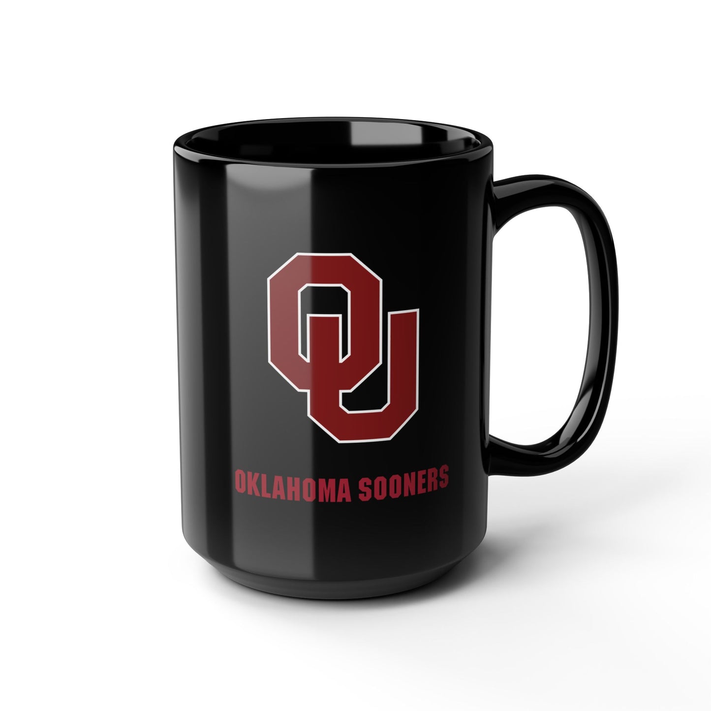 Oklahoma Sooners Black Mug 15oz Mug Gift for Him OU Sooners Mug Gift for Her