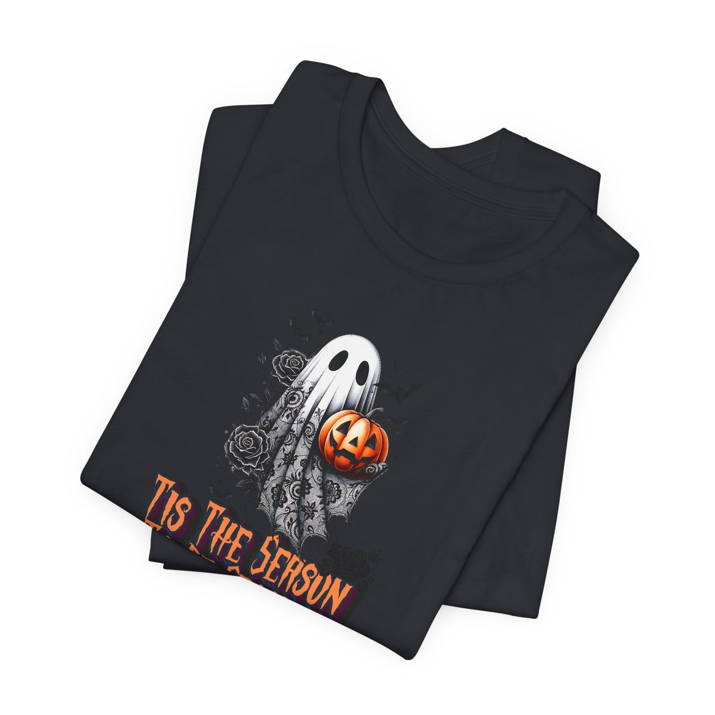Tis the Season to Be Spooky Halloween Ghost Tee Spooky T-Shirt Halloween Costume