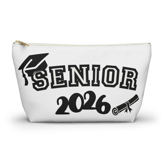 Senior Class of 2026 Grad Accessory Pouch - Class of 2026, Graduation Gift, School Supplies, Makeup Bag, Personalized Keepsake