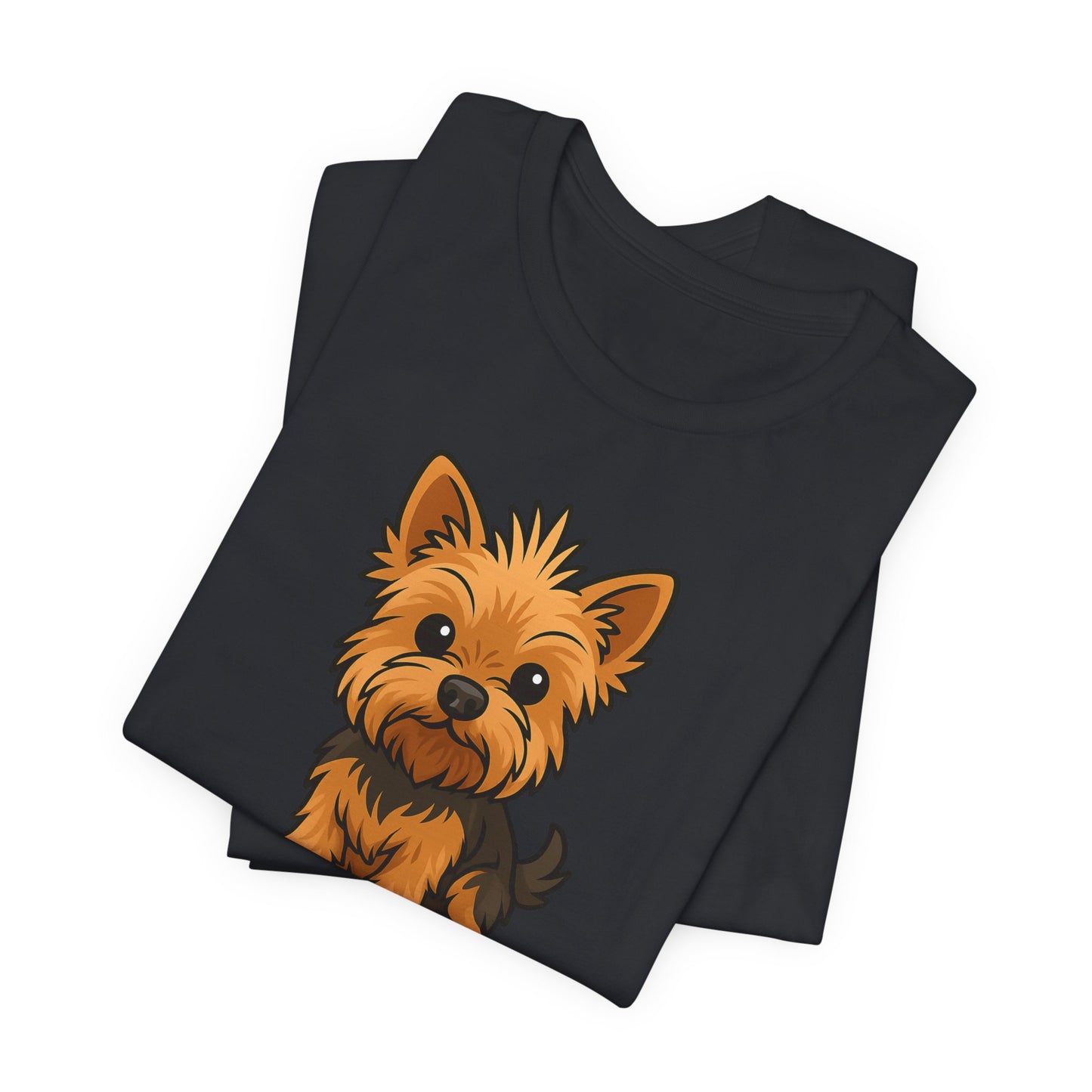 Cute Yorkie Dog Graphic Tee for Dog Lovers, Pet Lovers Gift, Animal Lover Shirt, Birthday Gift, Casual Wear