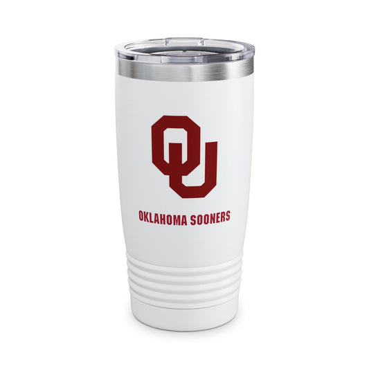 Oklahoma Sooners 20 oz Insulated Tumbler Gift for Sooners Fan Gift for Game Day OU Fan