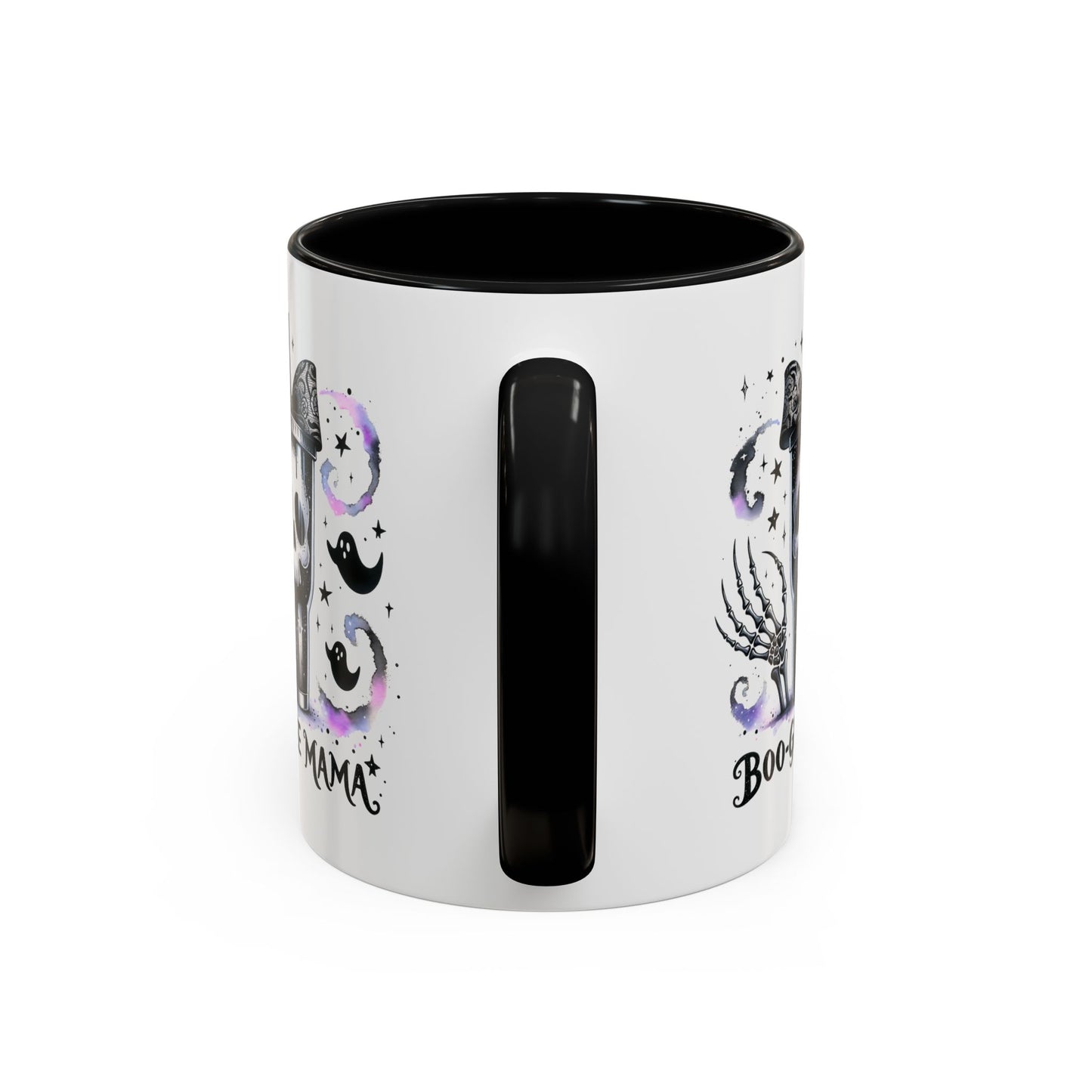 Boo-Gee Mama Spooky Halloween Coffee Mug, Boo-Gee Mama Drinkware, Cute Skeleton Mug, Witchy Gift for Moms, Unique Coffee Cup