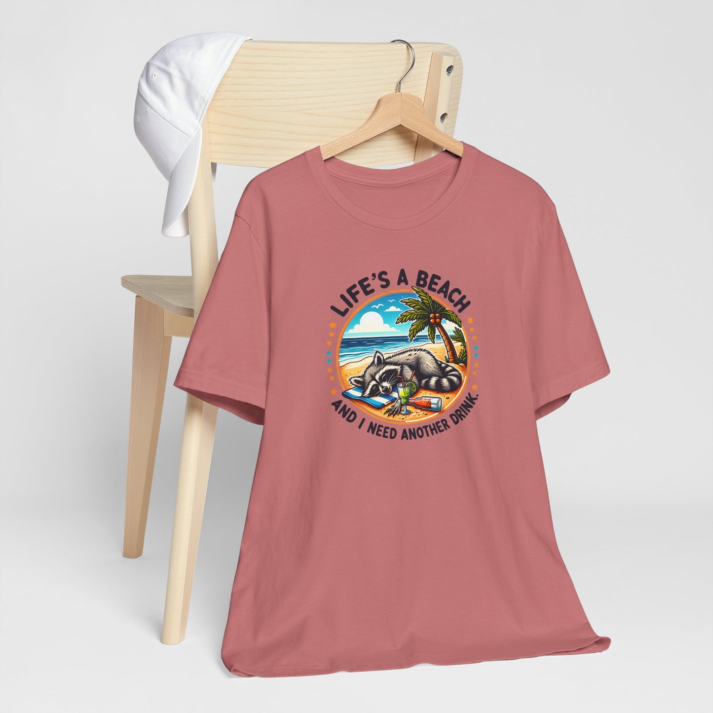 Life's a Beach and I Need Another Drink T-Shirt Gift for Her Beach Day Gift for Her Vacation T-Shirt Gift for Beach Lovers