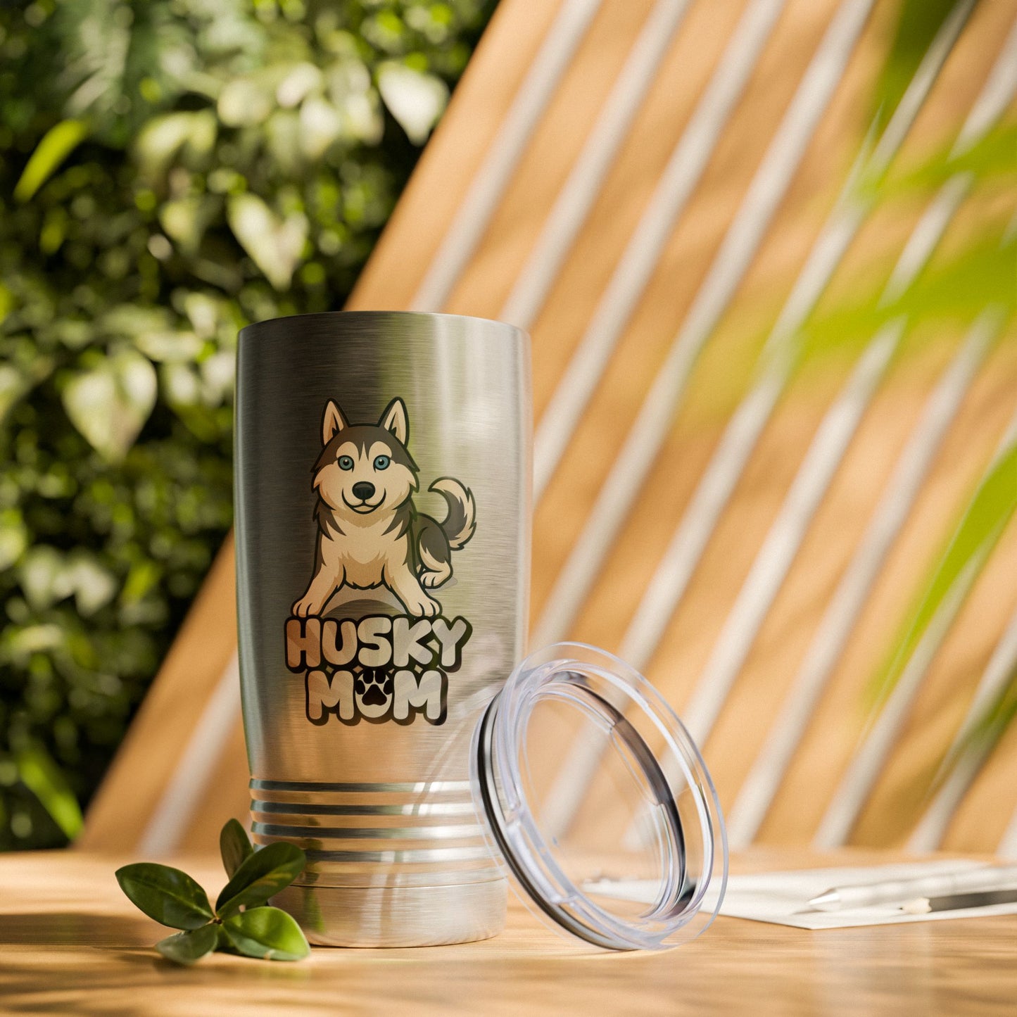 Husky Mom Tumbler - 20oz, Stainless Steel Travel Mug, Pet Lover Gift, Dog Mom Coffee Cup, Insulated Drinkware