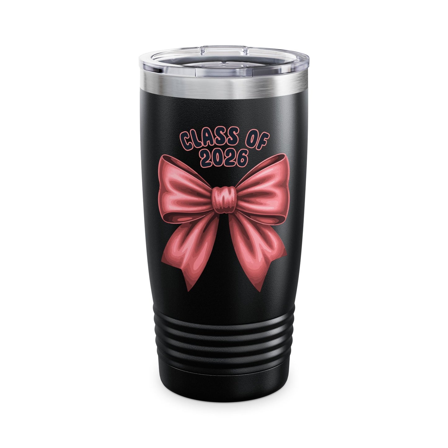 Class of 2026 Graduation Tumbler, 20oz | Class of 2026 | Custom Bow Design, Graduation Gift, Drinkware, Student Keepsake, Party Favor