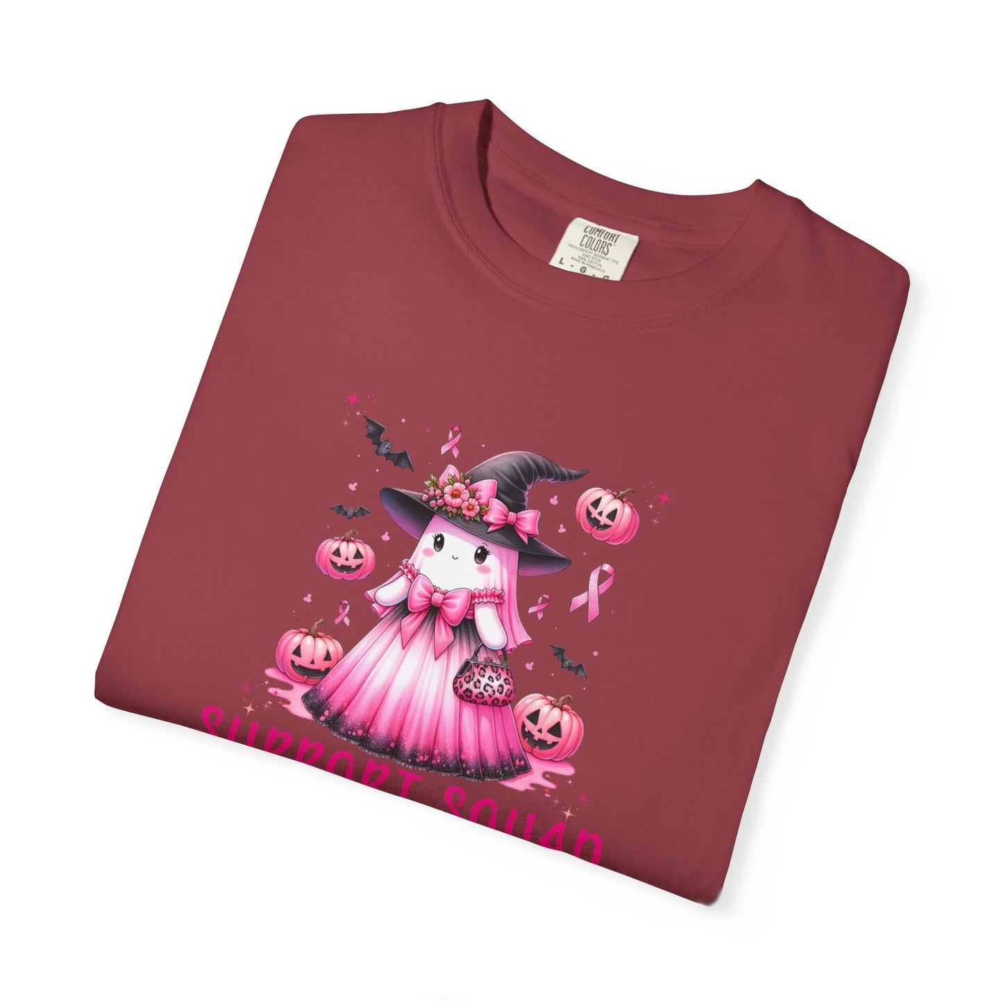 Support Squad Cute Ghost Comfort Colors T-Shirt