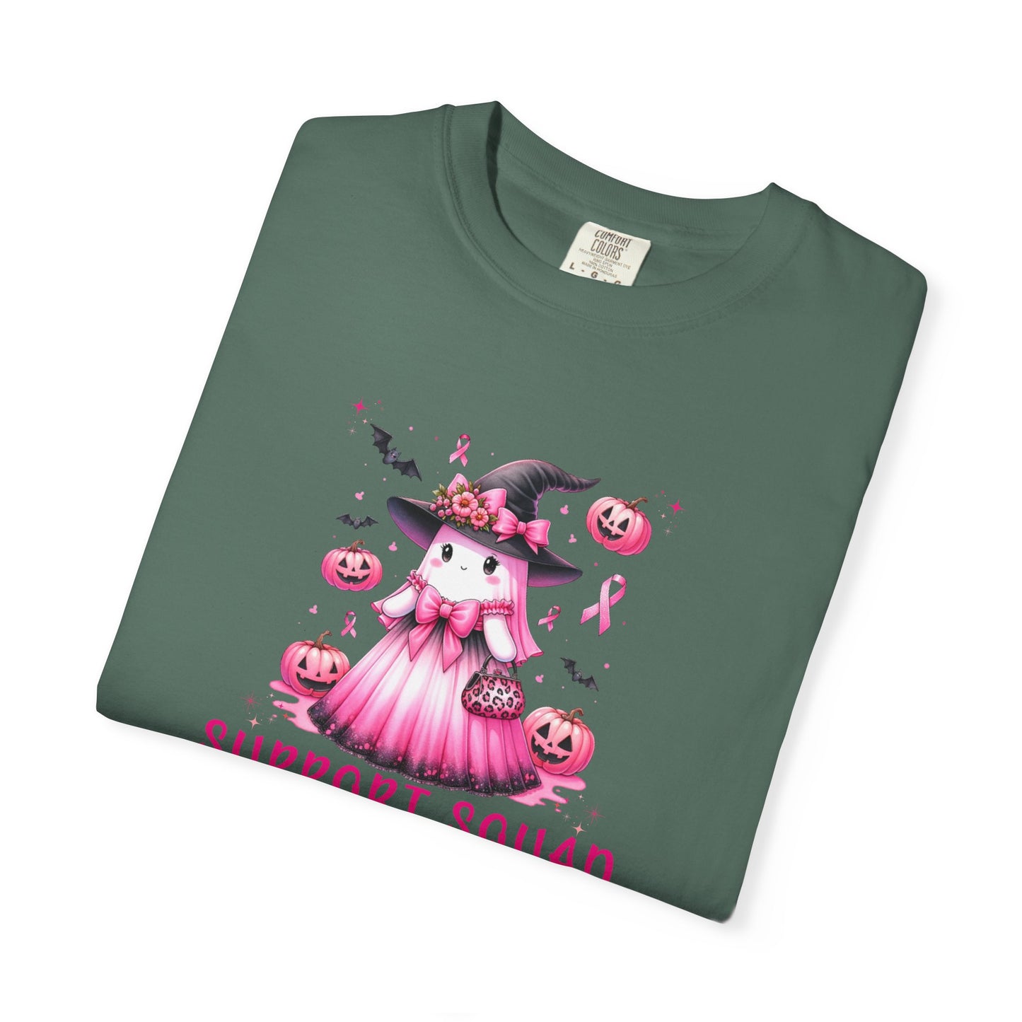Support Squad Cute Ghost Comfort Colors T-Shirt