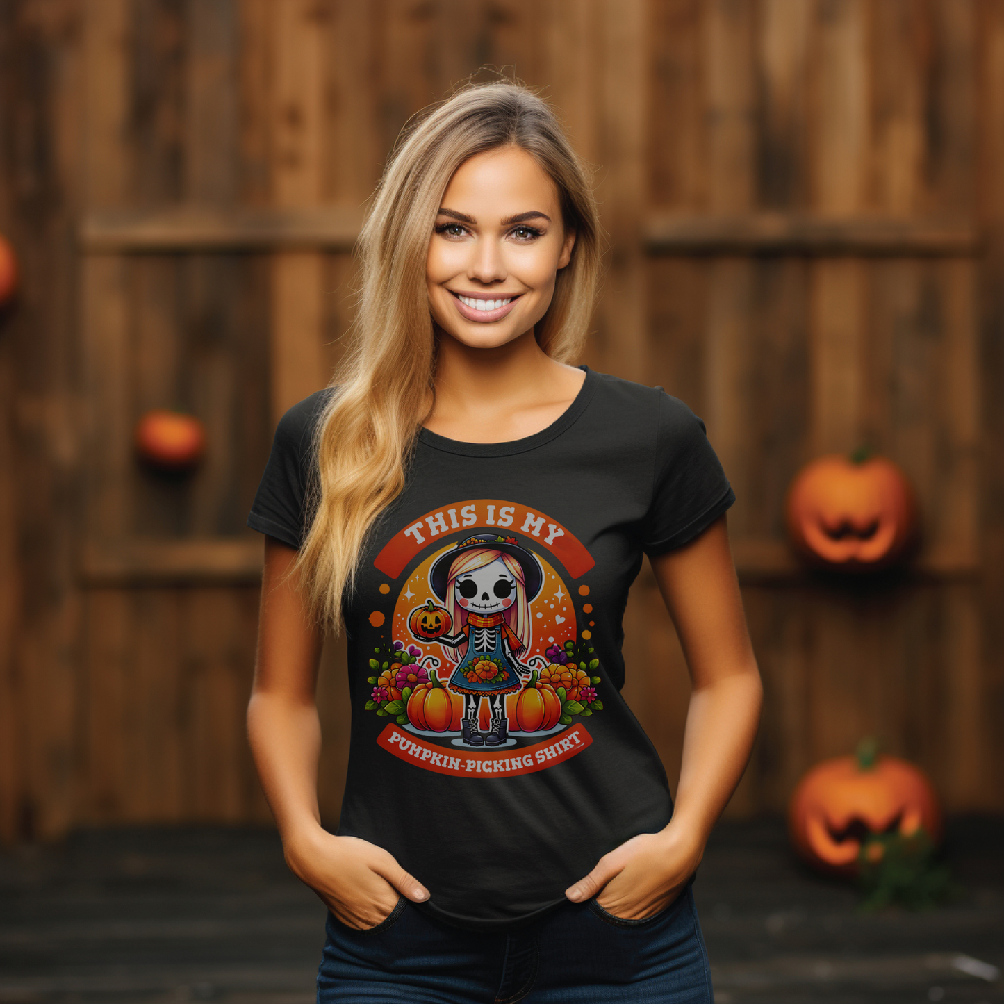 This is My Pumpkin Picking TShirt Bella Canvas Cute Pumpkin Picking Tee Halloween Shirt Fall Apparel Fun T-Shirt Harvest Celebration