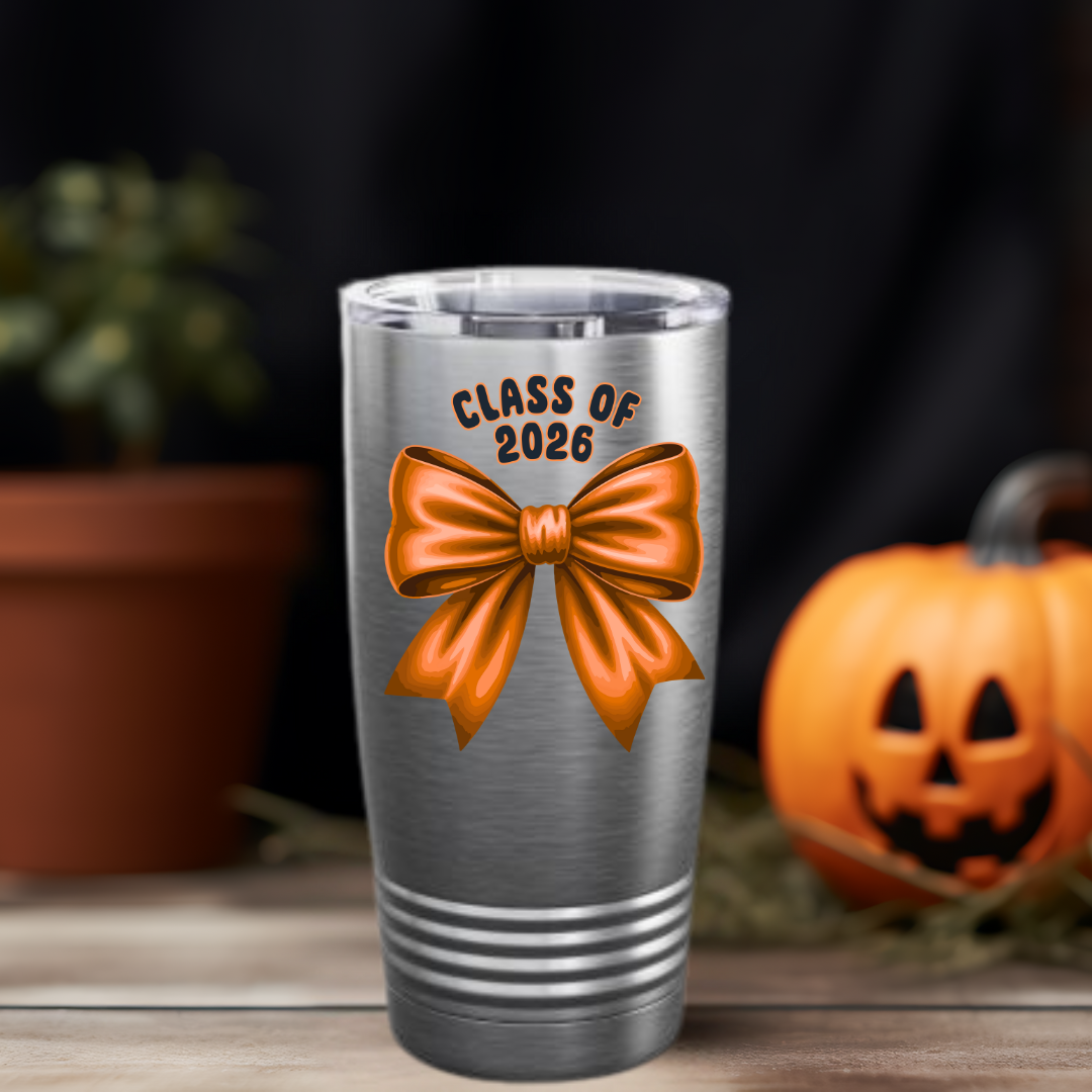 Senior Class of 2026 20oz Tumbler, Graduation Mug, High School Grad Gift, College Bound Cup, Custom Drinkware