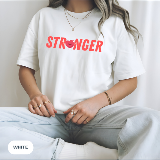 STRONGER Mental Health Graphic T-Shirt