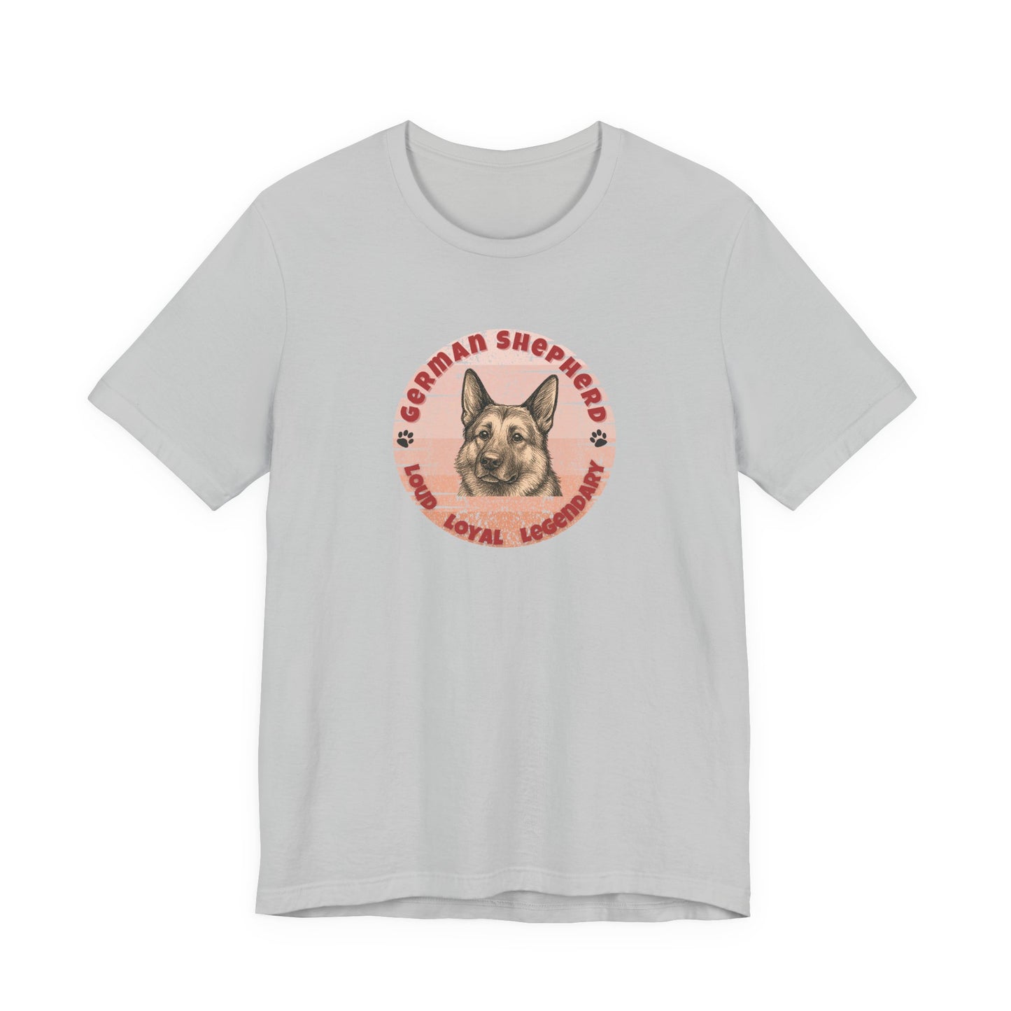 German Shepherd Lover Dog Lover Gift, Pet Owner Shirt, Birthday Gift for Dog Lovers, Animal Rescue Support Tee