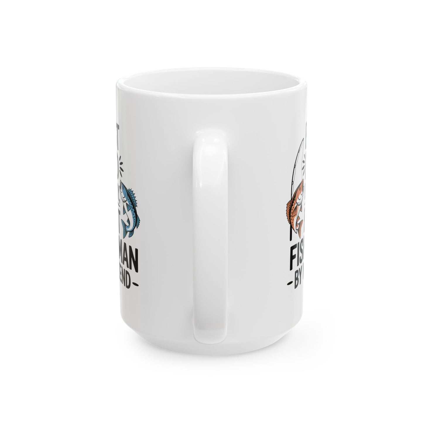 Best Dad Fisherman Mug 11 oz 15 oz Gift for Fisherman, Funny Fishing Quotes, Fisherman Gift, Coffee Mug for Dad Fathers Day Gift