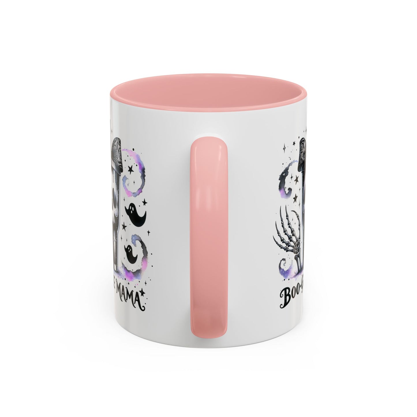 Boo-Gee Mama Spooky Halloween Coffee Mug, Boo-Gee Mama Drinkware, Cute Skeleton Mug, Witchy Gift for Moms, Unique Coffee Cup