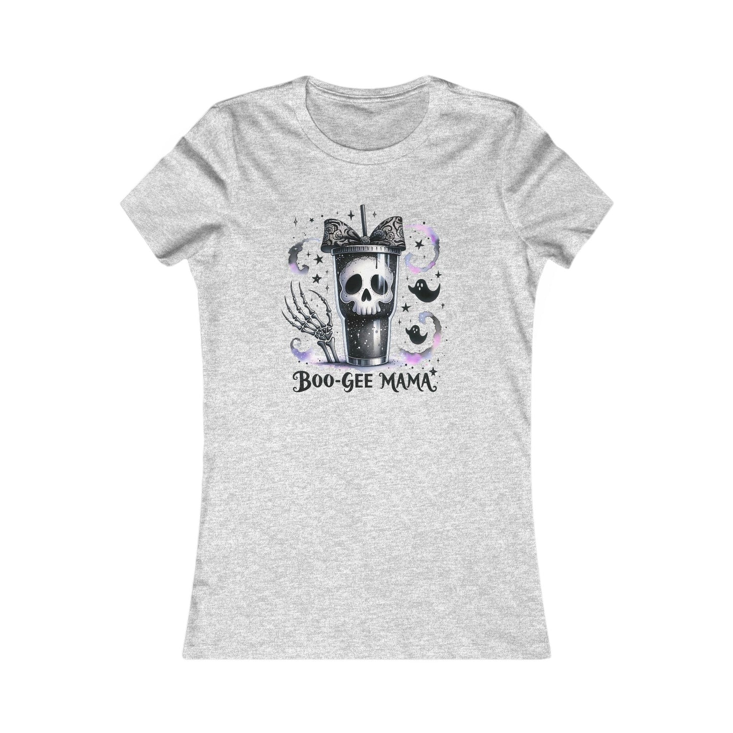 Boo-Gee Mama SoftTee, Halloween Shirt, Spooky Season Top, Gift for Moms, Casual Graphic Tee
