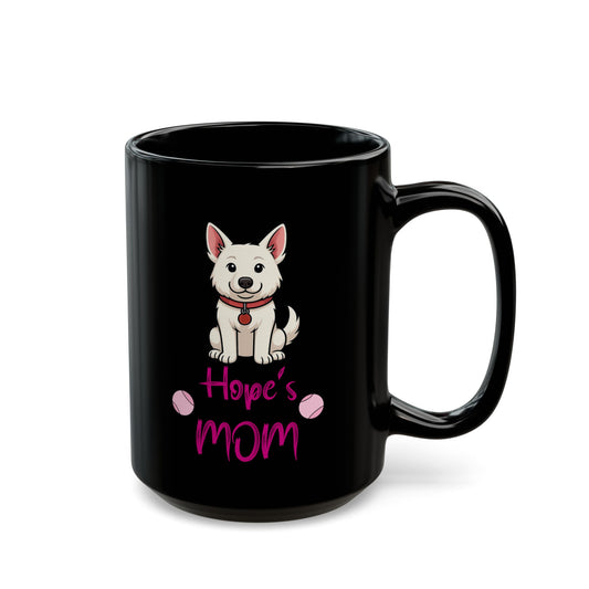 White German Shepherd Personalized Dog Mom Mug | Cute Pet Gift, Coffee Lover, Mother's Day, Dog Lover, Custom Drinkware