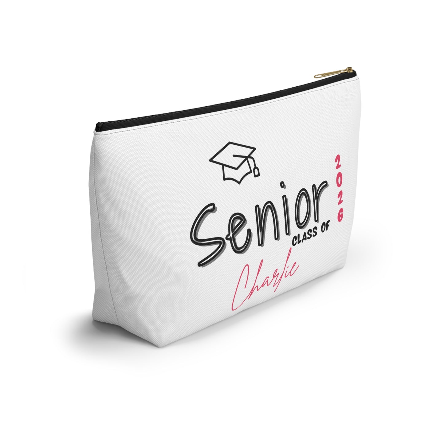 Senior Class of 2026 Personalized Graduation Pouch Senior Class of 2026 Cosmetic Bag Custom Makeup Organizer Unique Gift for Graduates