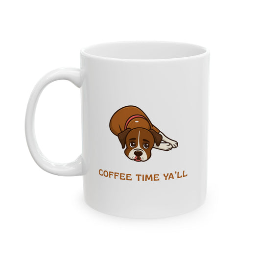 Boxer Lover Gift Coffee Lover's Ceramic Mug Funny Gift for Tea Enthusiasts Cute Boxer Mom Coffee Cup Gift for Mom Gift for Dog Dad