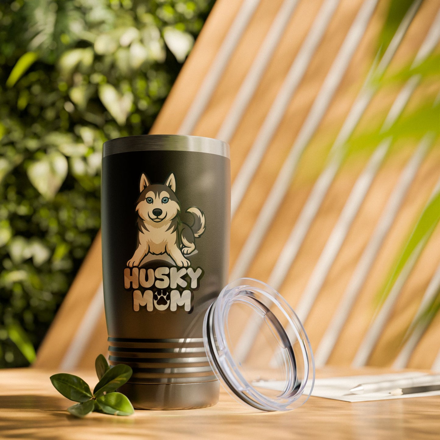 Husky Mom Tumbler - 20oz, Stainless Steel Travel Mug, Pet Lover Gift, Dog Mom Coffee Cup, Insulated Drinkware