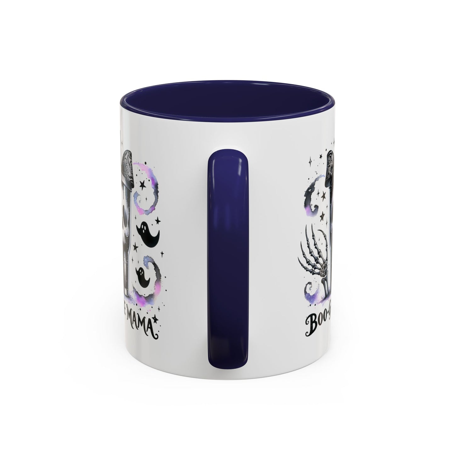 Boo-Gee Mama Spooky Halloween Coffee Mug, Boo-Gee Mama Drinkware, Cute Skeleton Mug, Witchy Gift for Moms, Unique Coffee Cup