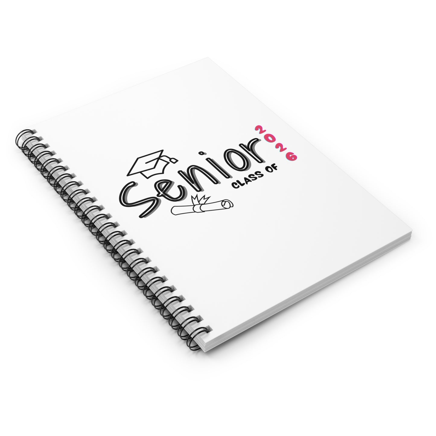 Senior Class of 2026 Spiral Notebook, Graduation Gift, Student Journal, School Supplies, Personalized Notebook, High School Graduation