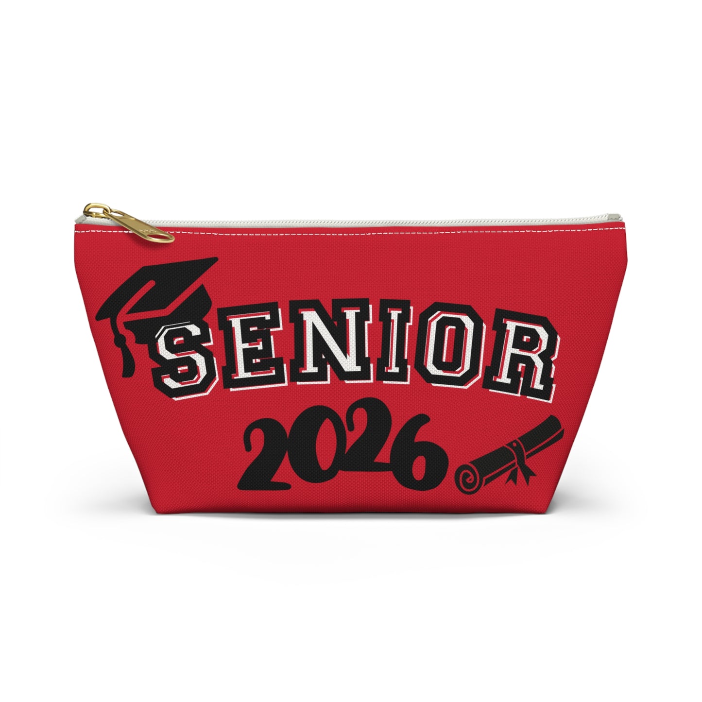 Senior Class of 2026 Grad Accessory Pouch - Class of 2026, Graduation Gift, School Supplies, Makeup Bag, Personalized Keepsake