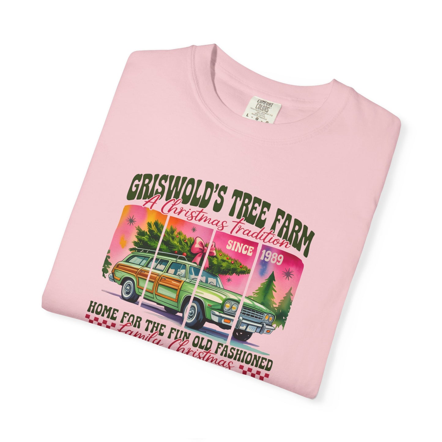 Griswold's Tree Farm T-Shirt — Vintage Family Christmas Truck Tee