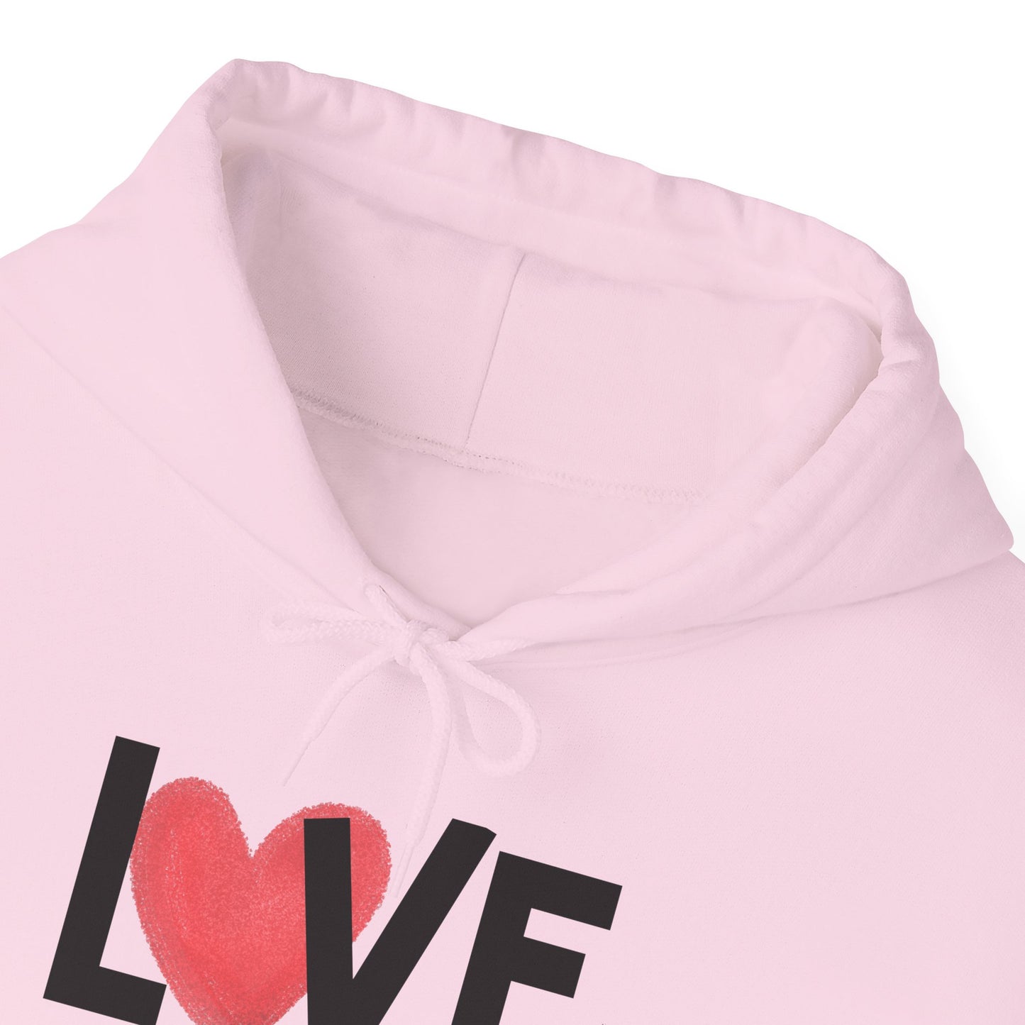 The LOVE Heart Hoodie Cozy Everyday Pullover