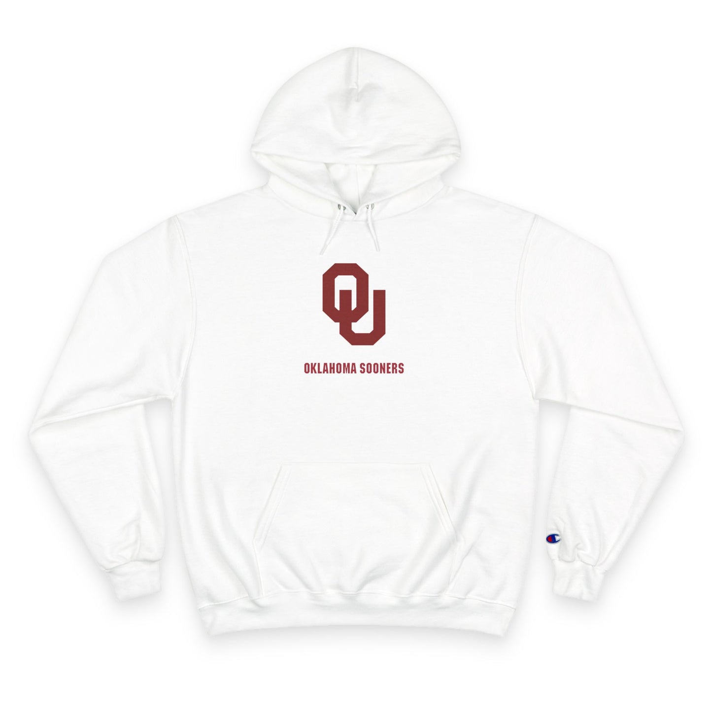 Oklahoma Sooners Champion Hoodie, College Sweatshirt, Game Day Apparel, Team Spirit Gear, Gift for Fans