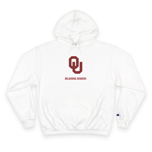 Oklahoma Sooners Champion Hoodie, College Sweatshirt, Game Day Apparel, Team Spirit Gear, Gift for Fans